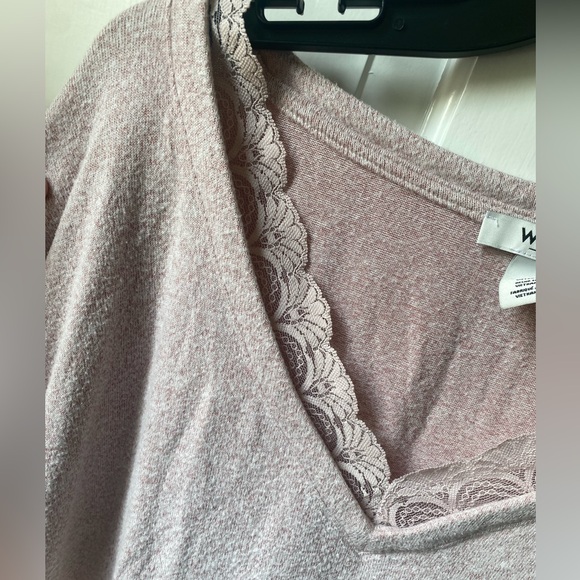 Light Pink Medium WHBM Sweater - Picture 2 of 7